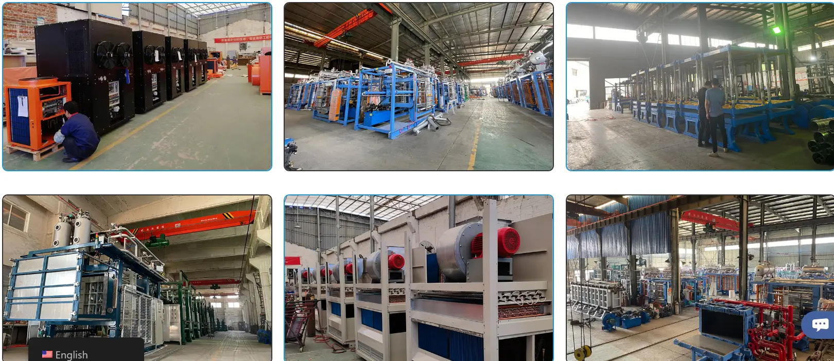 high-end intelligent lost foam cast white area equipment
