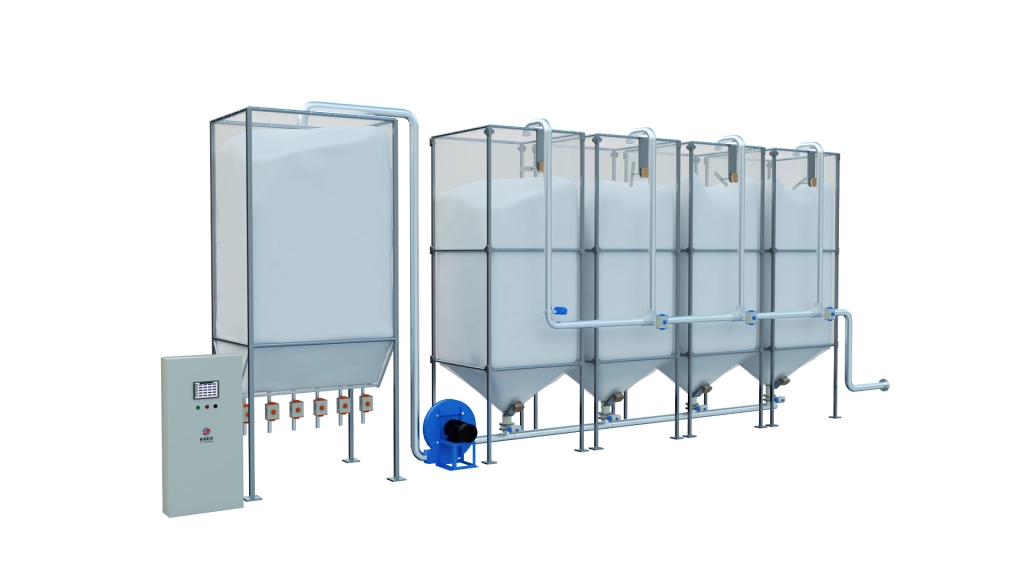 Automated EPS Beads Storage Silos for Lost Foam Foundries