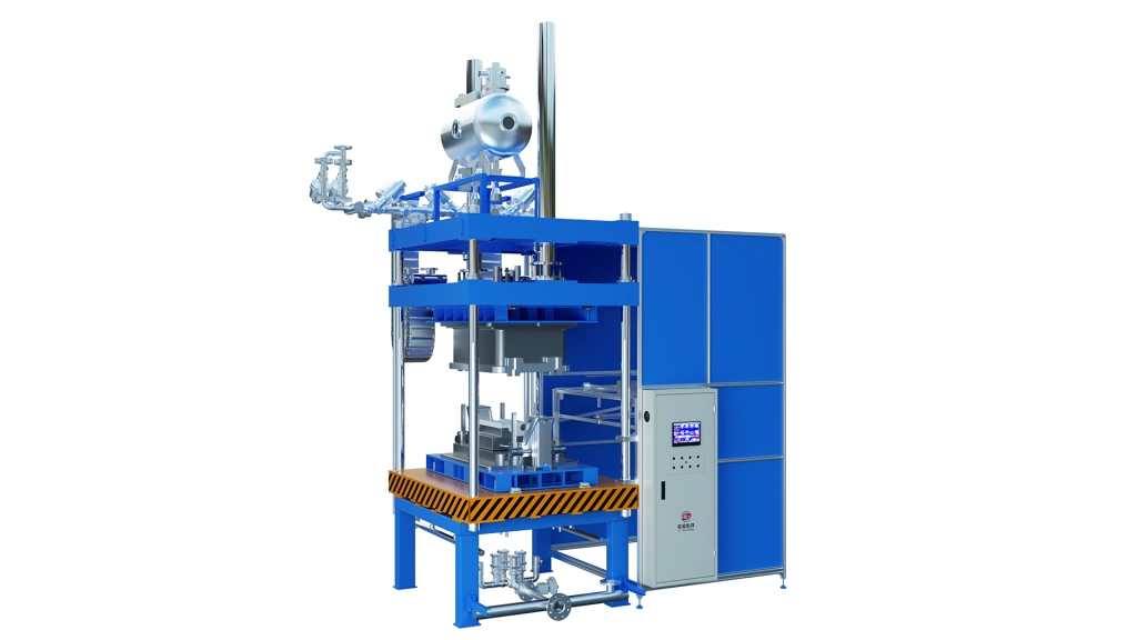 Vertical PLC hydraulic forming machine