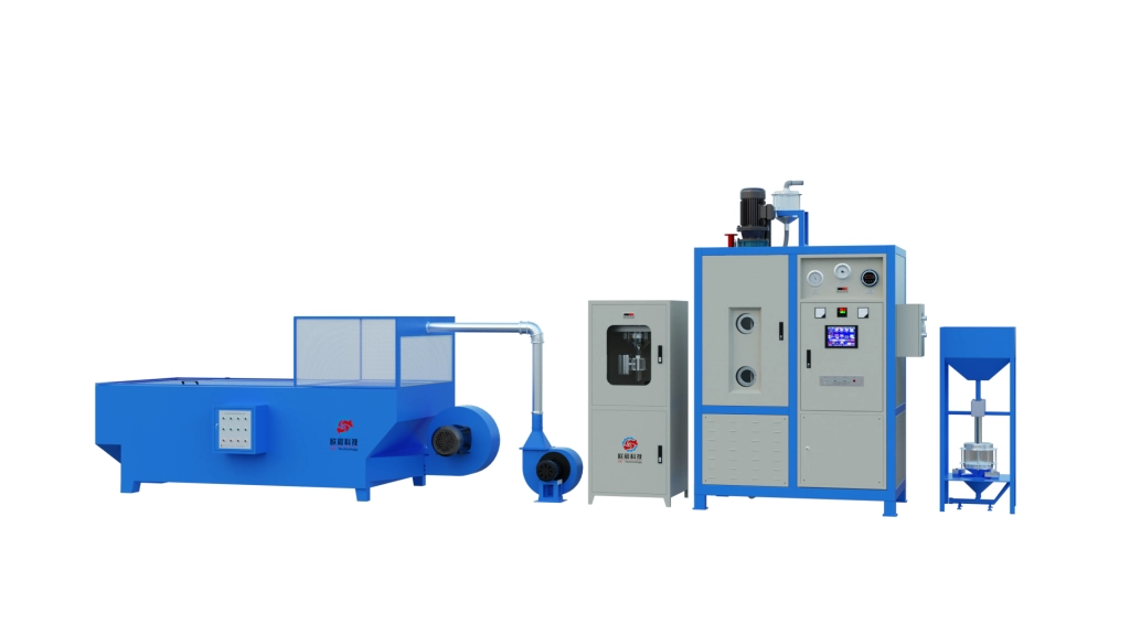 เครื่อง foaming ล่วงหน้าอัตโนมัติ (รวมถึงเตียงอบแห้งแบบฟลูอิไดซ์)