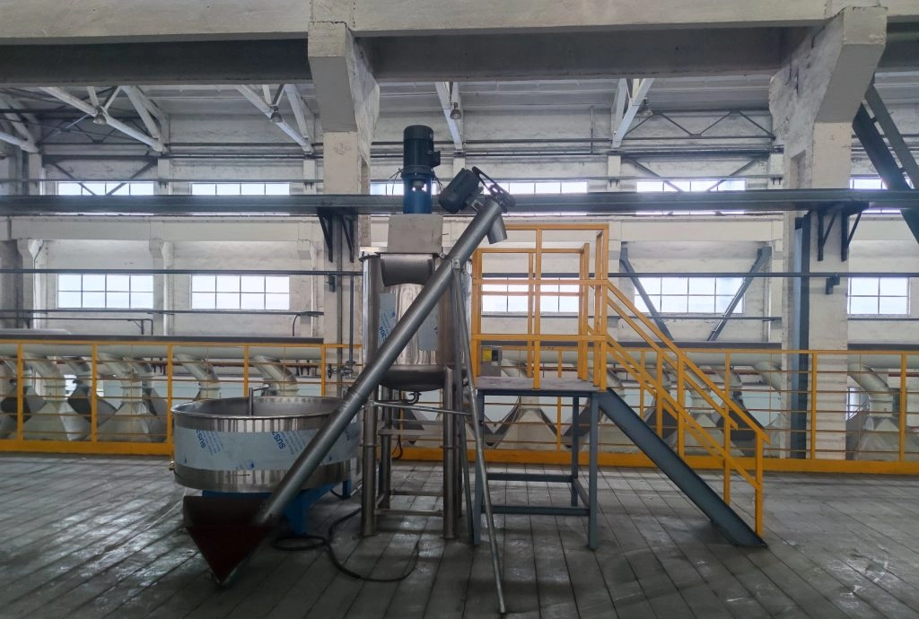 Lift Type Paint Mixer for lost foam casting