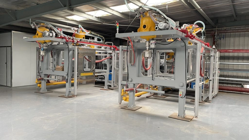 oc technology automatic eps molding machine