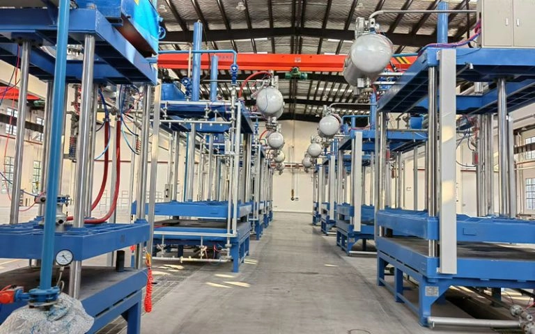 oc technology lost foam casting white area line