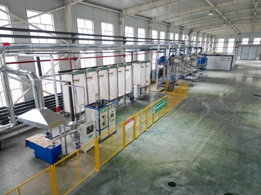 oc technology turnkey lost foam casting production line project for foundry applications