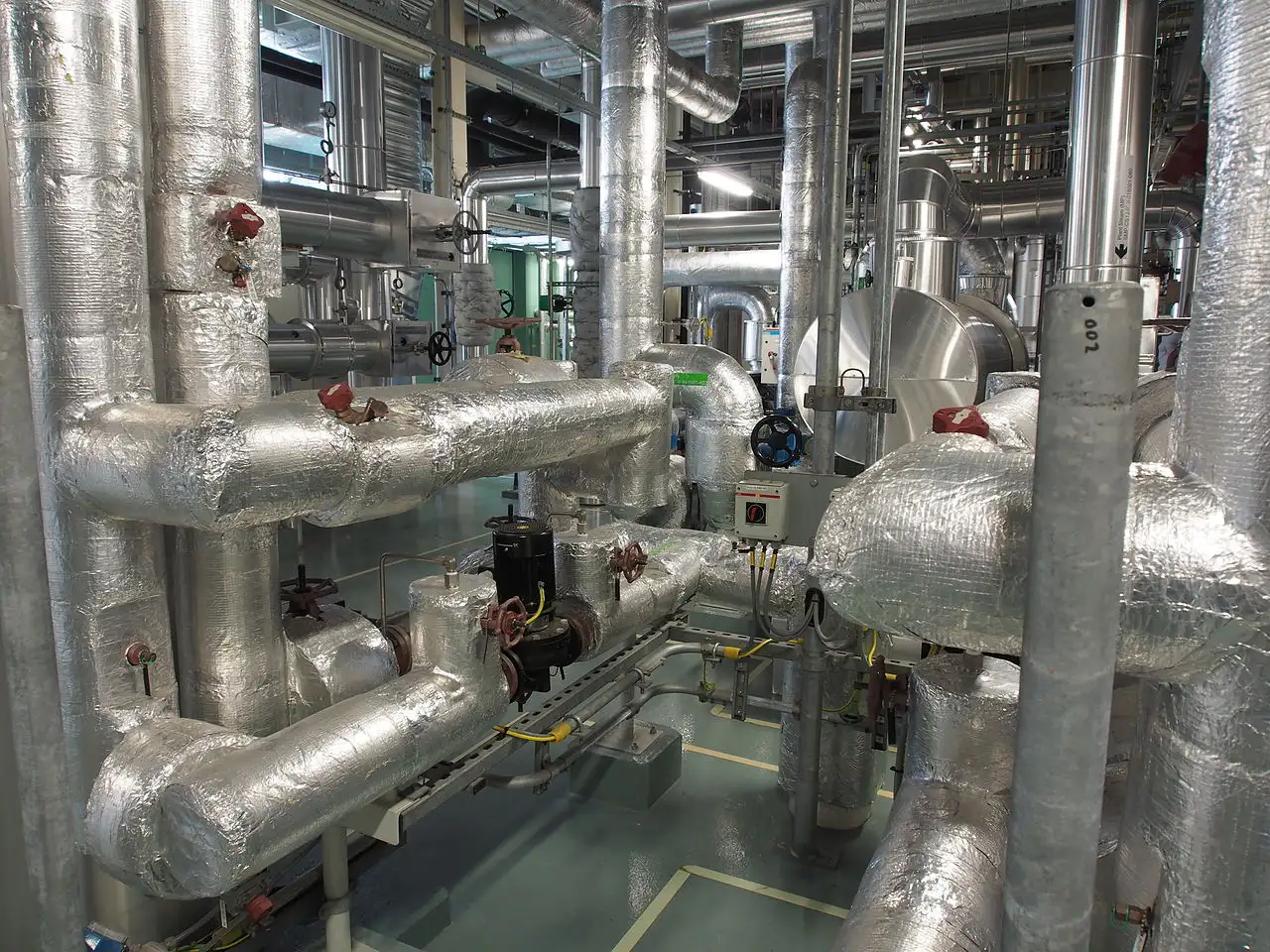 industrial utility piping for existing foundry equipment upgrade