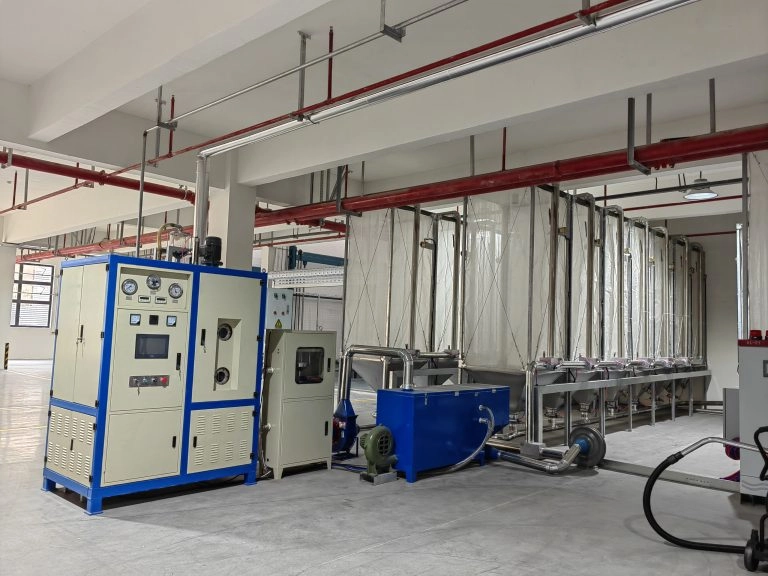 oc technology eps pre-expander batch testing equipment