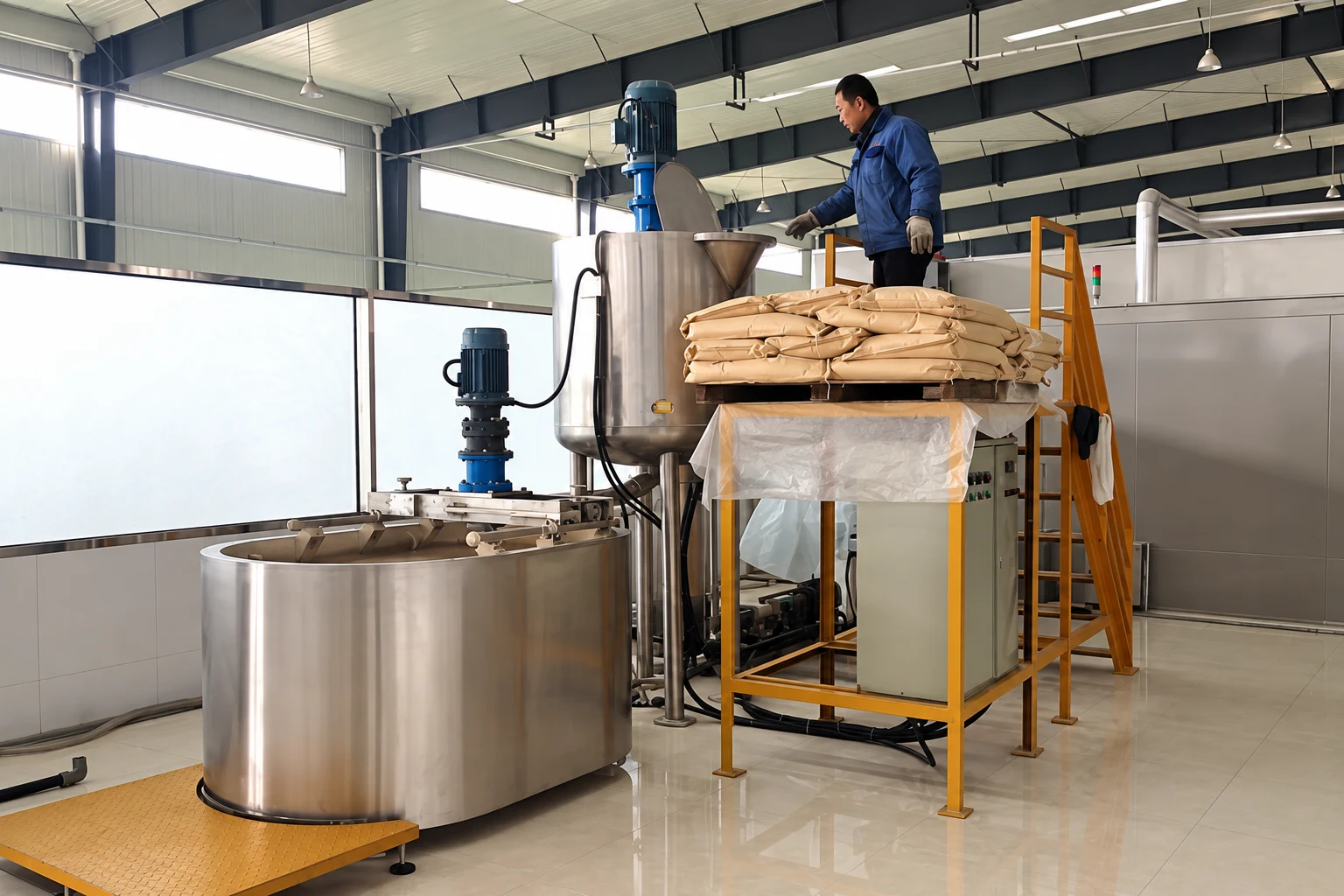 oc technology lift type paint mixer