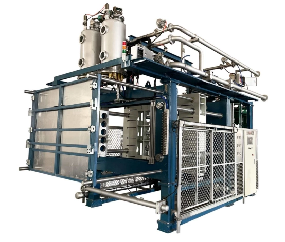 OC Technology horizontal EPS Molding Machine for lost foam casting
